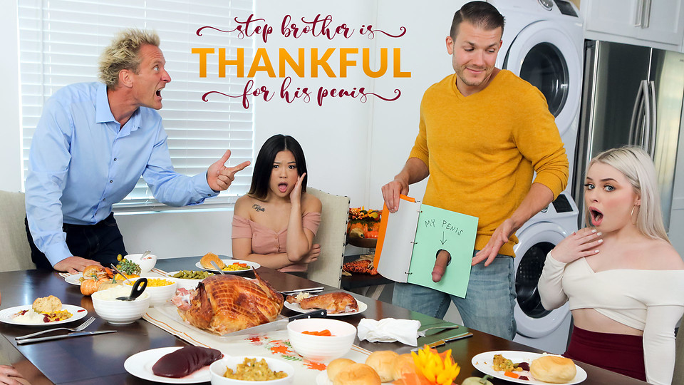 Stepbrother Is Thankful For His Penis